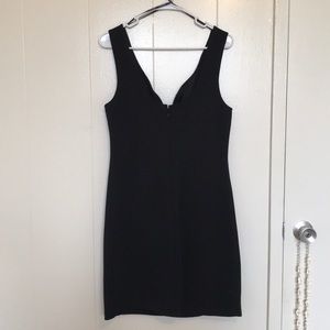 Forever21+ Black mini dress
